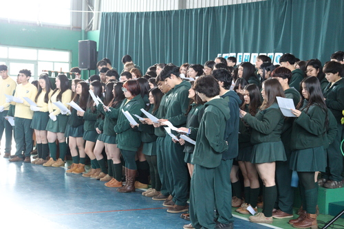 Presentación oficial del Himno del Liceo Jan Comenius