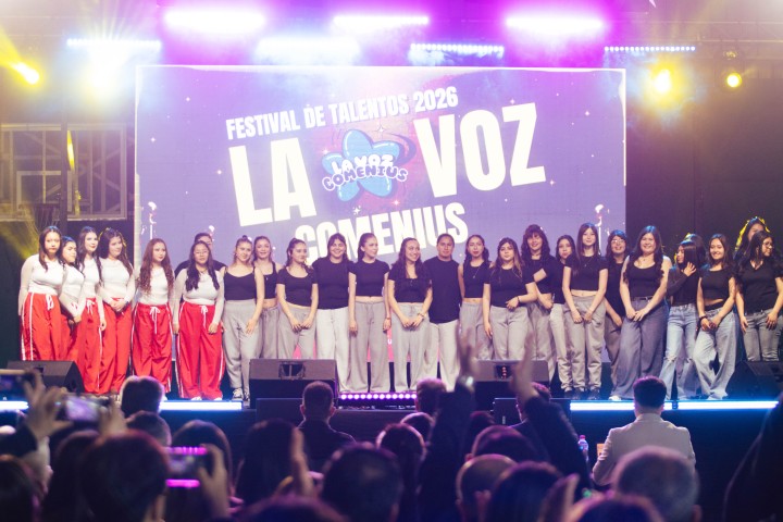 Presentación artística La Voz Comenius 2026